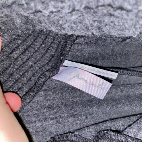 Urban Outfitters  Out From Under Barrel Wide Leg Soft Gray Pants Size Medium NWT