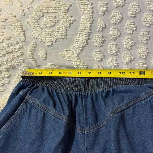 American Sweetheart Brand Elastic Waist Pull On Jeans Size 12 Vintage