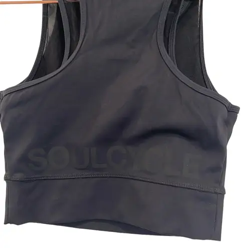 SoulCycle Women’s black  sports bra. Size small