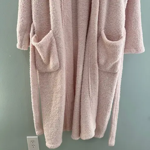Barefoot Dreams CozyChic Adult Robe Pale Pink 2