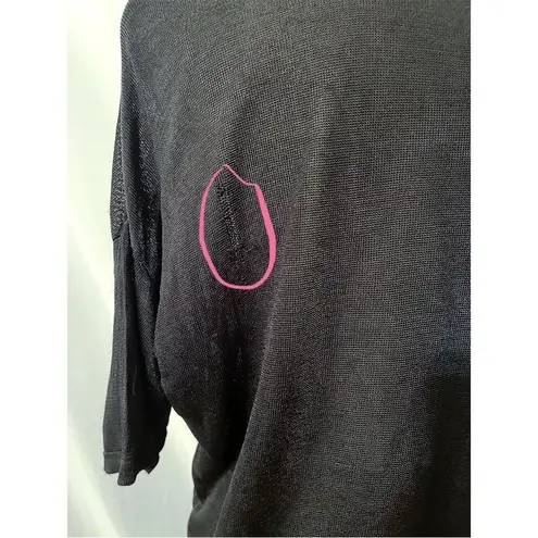 Witchery T Shirt | Oversized Black Short Sleeves