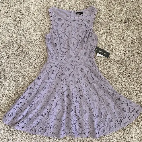 Jodi Kristopher NWT  | lavender skater dress size 5