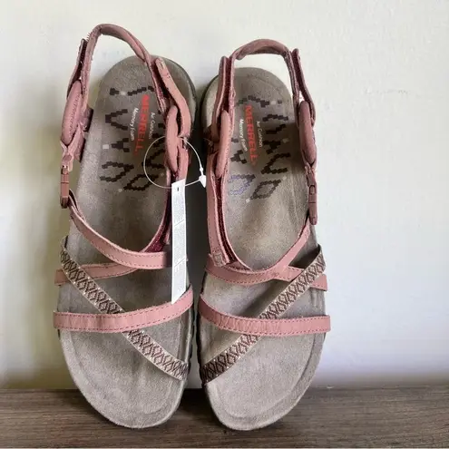 Merrell Terran Lattice II Burlwood Women's Sandal Size 10 #B1302