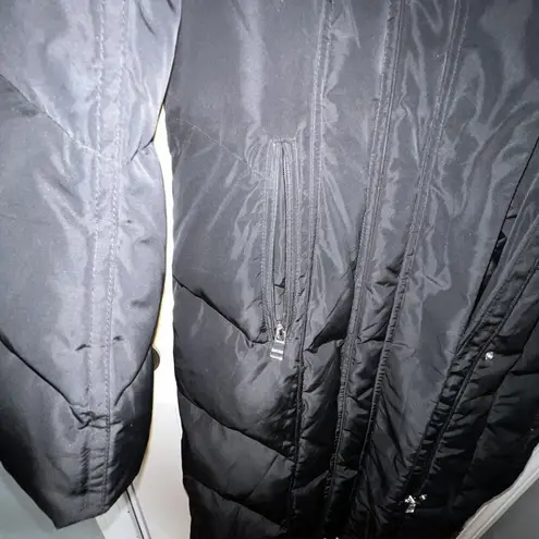 Calvin Klein  Long Puffer Coat Duck Down Waterfowl Feathers Womens Size Medium