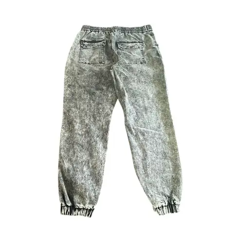 American Bazi Los Angeles Denim Jogger Acid Black Pants Pockets Plus Size 2X