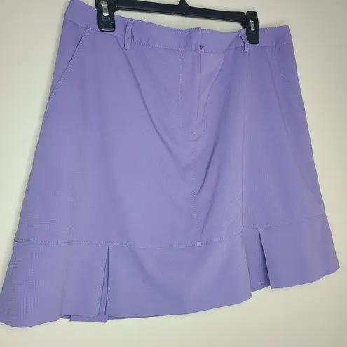 Annika Cutter & Buck Golf Skirt Lavender Size 14 Purple