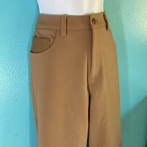 Ralph Lauren  Y2K  Wool Blend Light Brown Straight Leg Womens Pant Size 10P