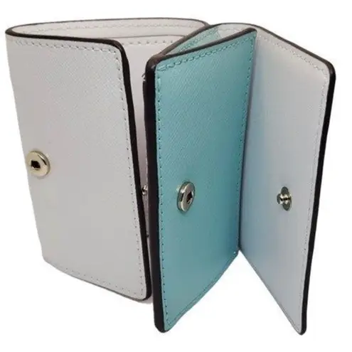 Kate Spade  New York Poolside Staci Colorblock Micro Tri Fold Wallet - Image 6