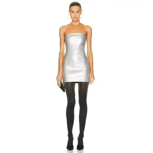 Wolford Stardust Tights in Black Pewter Small New Womens Glitter Nylons