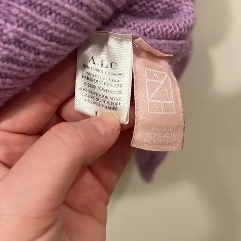 ALC Frank A.L.C. Taryn Wool Blend Turtleneck Sweater - Size Large