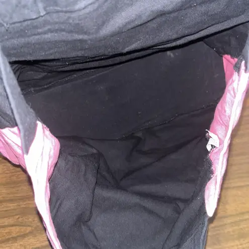 Polo Ralph Lauren Pink and Black Canvas Tote Bag