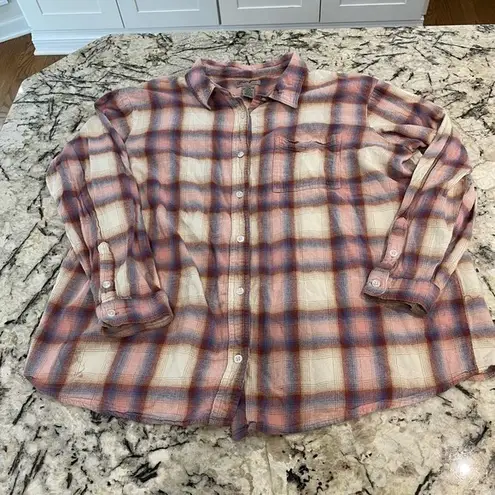 Wrangler  Flannel Women’s size‎ XXL thumbnail 1