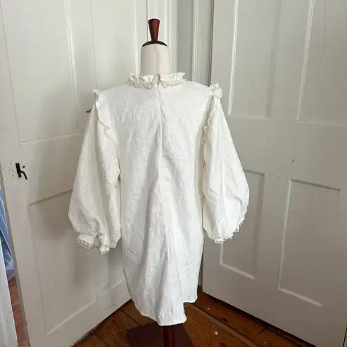 Sister Jane White Baroque Dress Size M