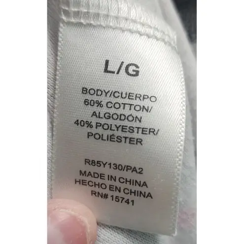 Karen Neuberger Women's Pajama Set Dog Print Sleepwear Top Pants L White Size undefined