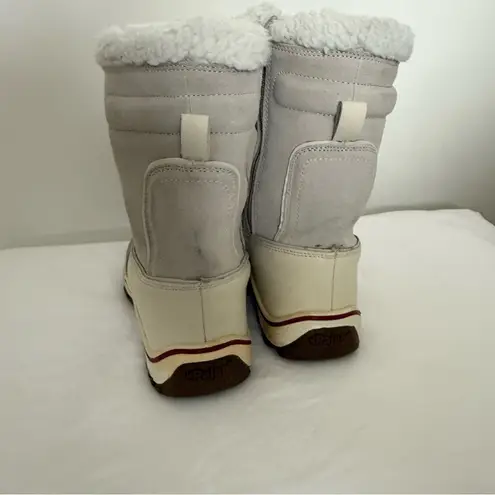 Pajar Canada Women’s White Winter Boots Size 8–8.5 – Polar Lined, Side Zipper