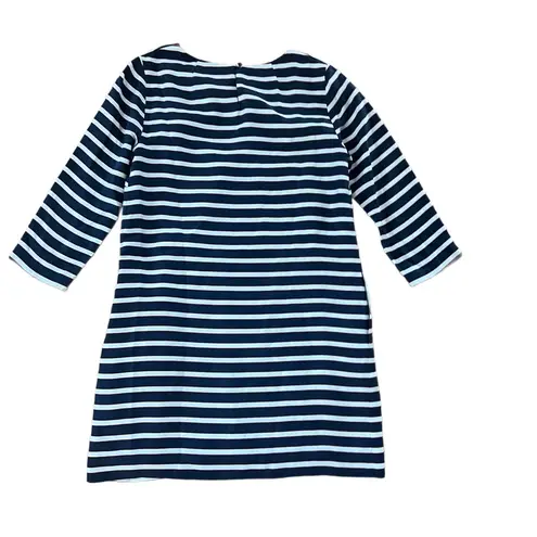 J.Crew Navy, Red and Cream Striped Dress Women’s Size 4 Never Worn Office Work