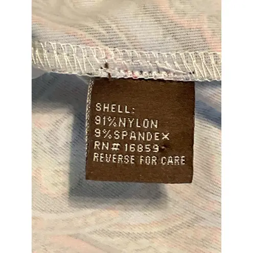 Womens Paisley Print Long Sleeve Collared Button Front Midi Dress Size Small Purple