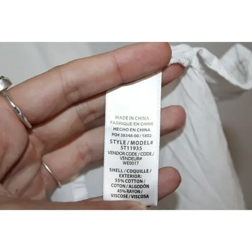 Splendid NWOT Womens White Long Sleeve Button Down Shirt Blouse Top Size XS