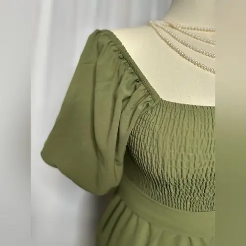 Angashion Women's Jumpsuit Puff Short Sleeve Romper (698)