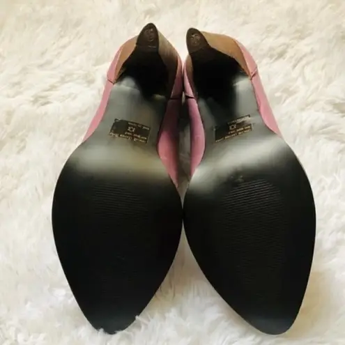 Envy Ankle Bootie 10 Western Style Leather Crushin Mauve Cowgirl Southern