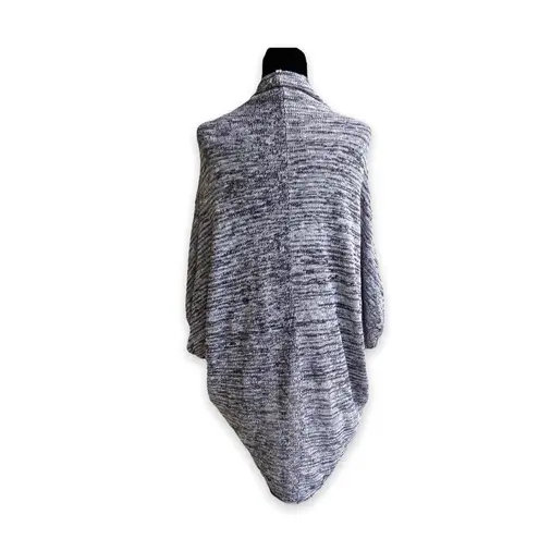 Forever 21  Gray Variegated Loose Fit Open Cardigan Shell Shrug S M Overpiece‎