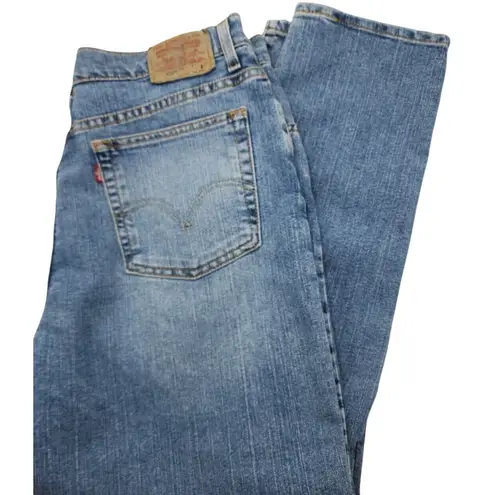 Denizen from Levi's Levi's Women's Jeans Classic Fit Straight Leg Denim Blue Size 14 Short