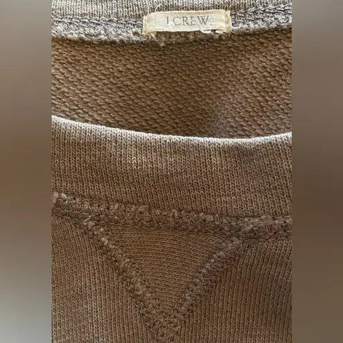 J.Crew  Women’s (see pics for measurements) Greige Long Sleeve Side Zip Pullover‎