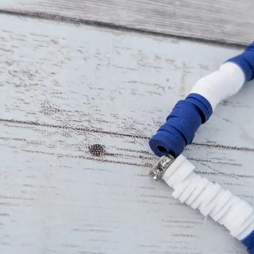 Blue & White "Back" Bracelet