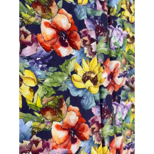 Cactus Man Ricky Singh Floral Bomber Jacket Men's M Unisex Statement Zip Jacket Purple Size M