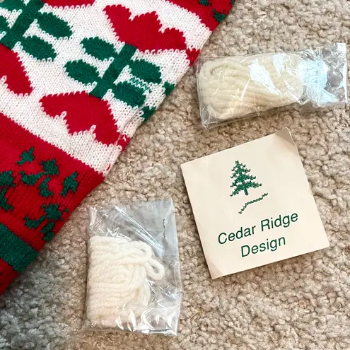 Susan Knit Xmas Stocking