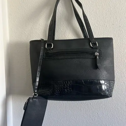 Giani Bernini Tote Elegant Black Tote Bag Like New-