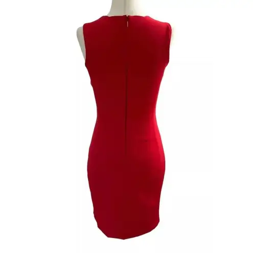 Mango MNG  Red Bodycon Mini Dress Women's Size XS | 1-411