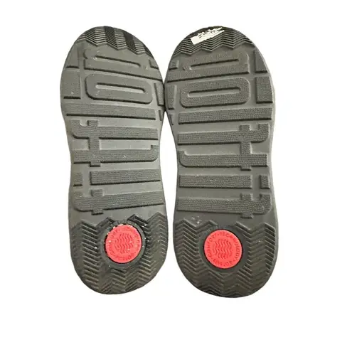 FitFlop Womens F-Mode Leather Flatform Slip On Loafers Shoes