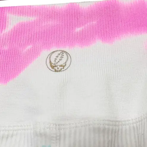 Spiritual Gangster  Grateful Dead Ribbed Tie Dye Leggings Women’s Size XS/S