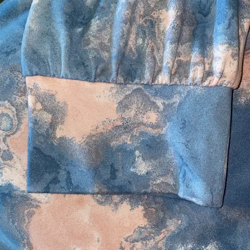 ANY BODY joggers lightweight elastic waistband drawstring pink blue NEW size M Size M