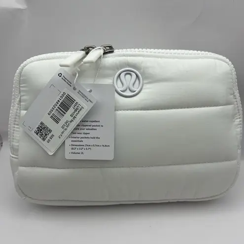 Lululemon  Everywhere Belt Bag Large 2L *Wunder Puff WHT White $68 New w/tag