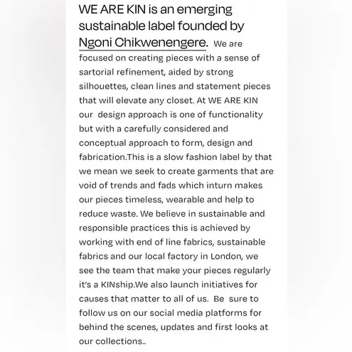 KIN by John Lewis black floral oversized flowy mod abstract sustainable dress Size M