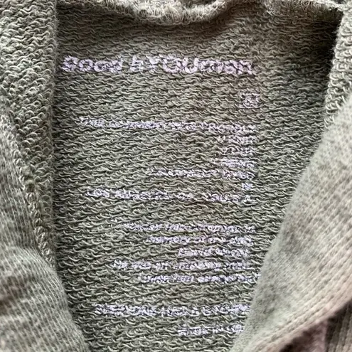 Good hYOUman cropped hoodie size small