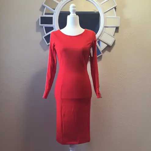 Alexia Admor Gemma Side Stripe Scuba Sheath Dress