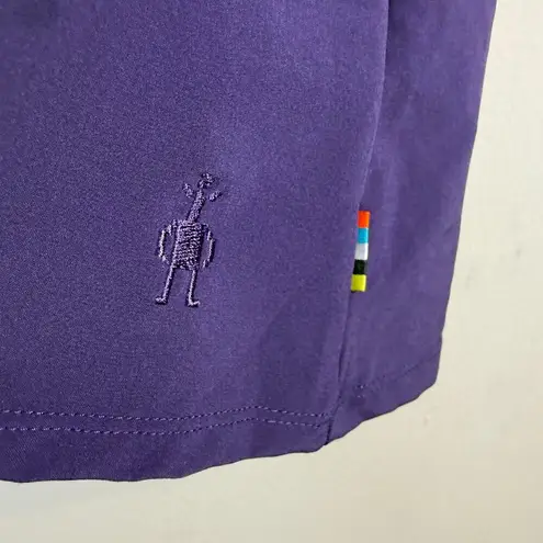 Smartwool Willow Lake Mini Dress Womens Small Purple Criss Cross Sleeveless NWOT