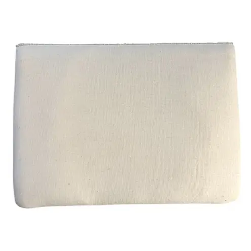 Happily Ever After Beaded Bridal Clutch Ivory Floral Canvas Snap Closure Gold