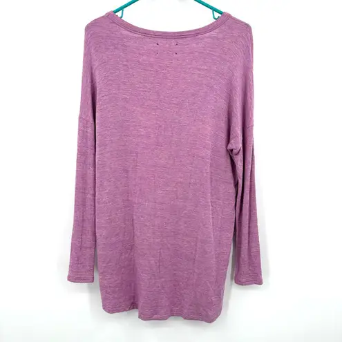 Lou & grey  size small‎ super soft purple long sleeve tee