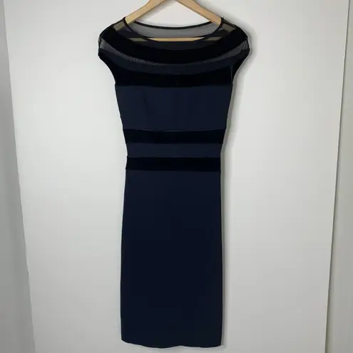 Chiara Boni La Petite Robe Bateau Neckline Midi Length Dress Womens Size 38