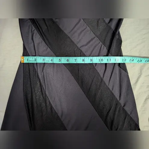 Frederick's of Hollywood Vintage Fredrick's Of Hollywood Spiral Mesh Dress Women's Medium Black