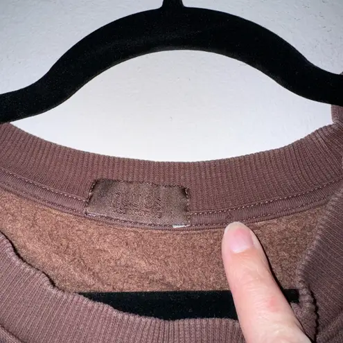 Nuuds OG Crewneck Sweatshirt L Chocolate Brown Size L