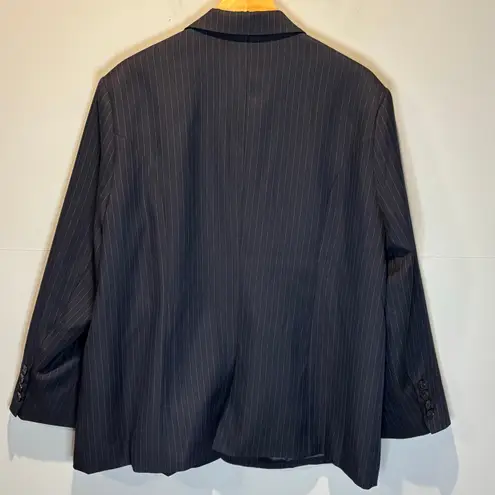 Anthropologie x Mare Mare Oversized Navy Striped Blazer