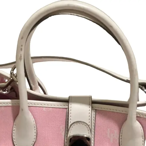 Dooney & Bourke Vintage Dooney‎ & Bourke Y2K Pink Monogram satchel crossbody Bag