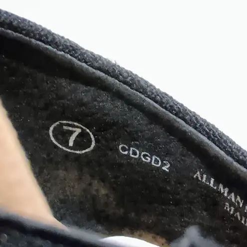 Lindsay Phillips Black Devon Wedge Sandals-Size 7-Interchangeable Clips-Lalita