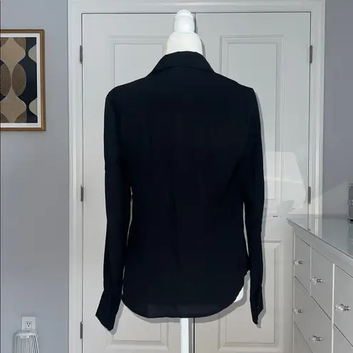 Black Chiffon Dolphin