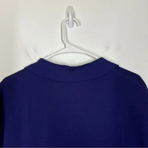 St. John Wool Blend Knit Short Sleeve Sweater Size Medium